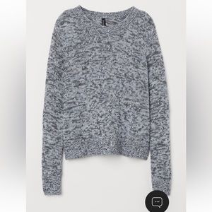 H & M Divided women's soft knit sweater size Medium ribbing